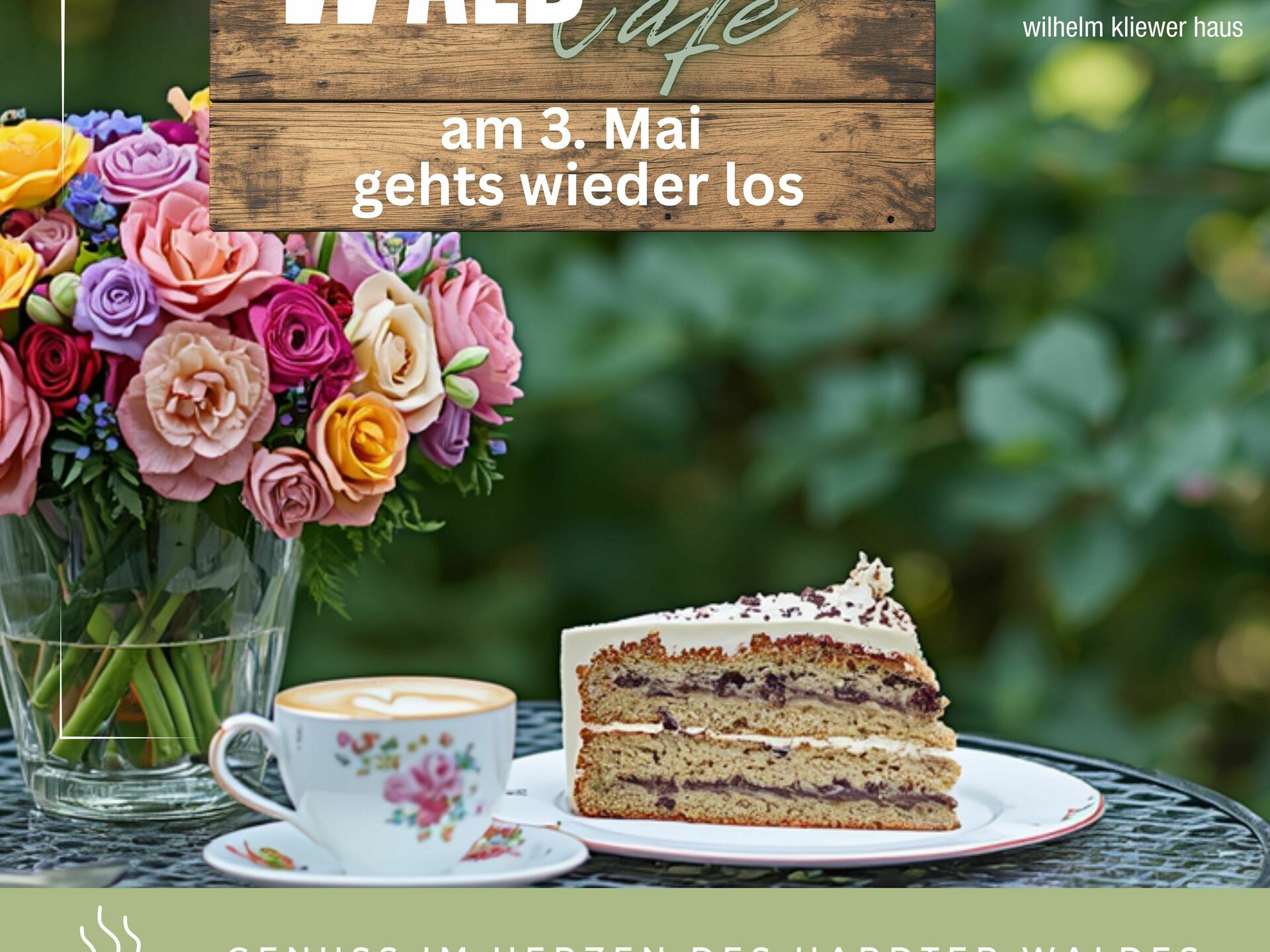 Sonntags ins WaldCafé - Genuss im Grünen