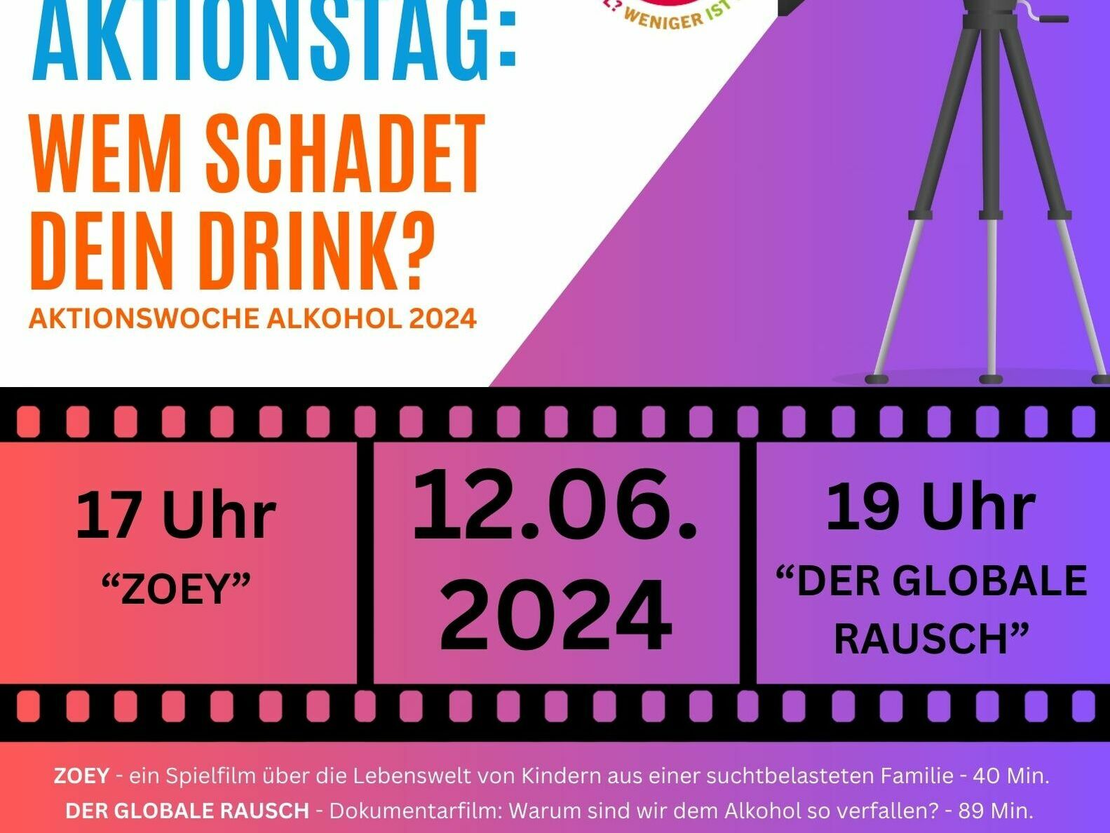 Aktionstag 12.06.: "Wem schadet Dein Drink?"