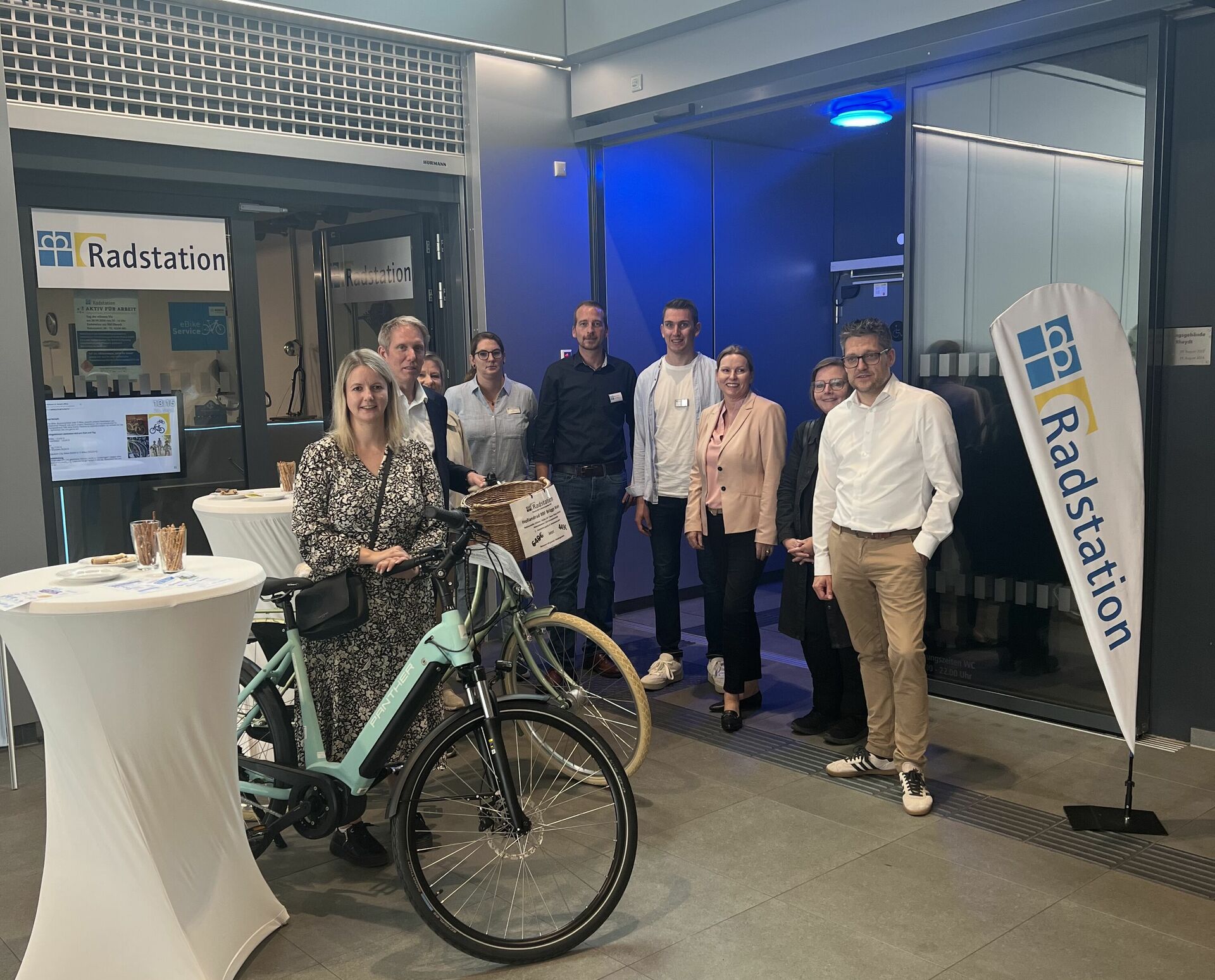 Aktiv für Arbeit - Tag der offenen Tür Radstation RY